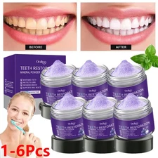 Dental Restoration Mineral Powder, Mineral Tooth Powder, Teeth Whitening US HOT