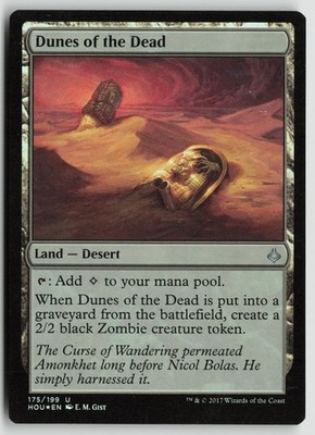 Dunes of the Dead LP Foil 175 Hour of Devastation Magic: The Gathering