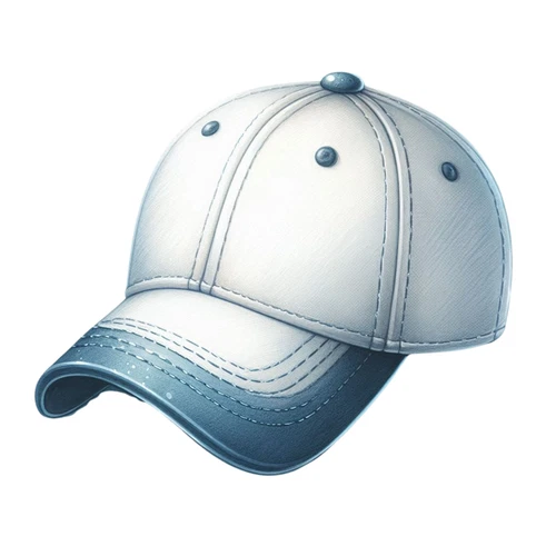 Baseball Cap Hat Self Adhesive Sticker