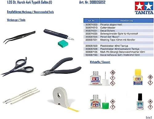Tamiya 1/35 militare n.52 esercito tedesco grande veicolo passeggeri militare... - Immagine 4 di 4