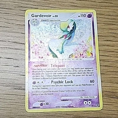 Gardevoir Lv. 55 Holofoil 7/132 Secret Wonders, Moderately Played
