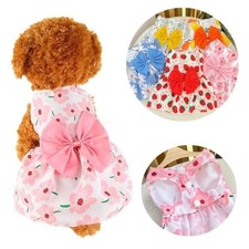 XS-XXL Cat Dog Dress Cute Pet Skirt Cat Costume Puppy Princess Skirt Kitten
