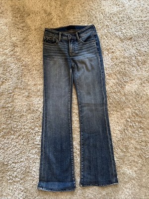 Buckle Black Fit No. 53 Bootcut Jeans Womens 24 Denim Med Wash Mid Rise Blue