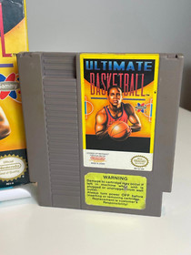 Ultimate Basketball NES Game with Box Nintendo