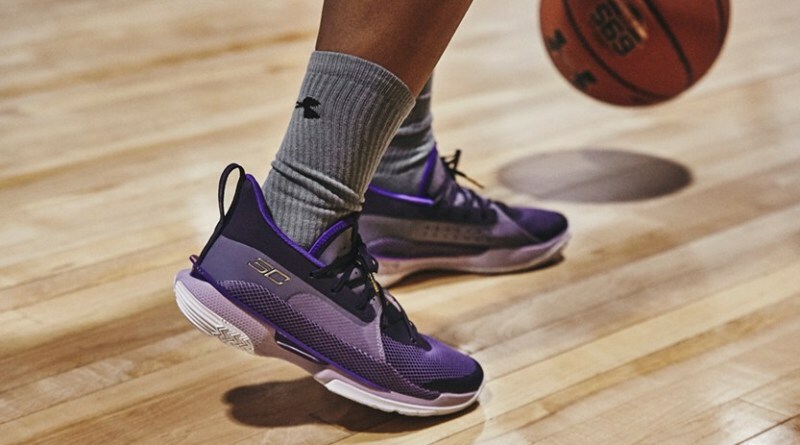curry 7 shoes purple