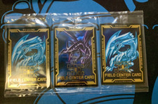 YuGiOh Blue-Eyes White Dragon Red Eyes Black Dragon FIELD CENTER CARD Set 1667