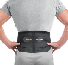 Mueller 255 Lumbar Back Support Brace with Removable Pad