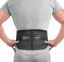 Mueller 255 Lumbar Back Support Brace with Removable Pad