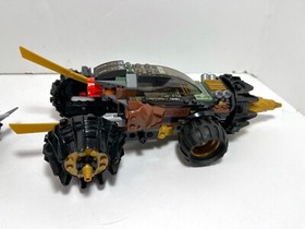 LEGO Ninjago LOT:  Cole's Earth Driller 70502 +  Hover Hunter 70720 + bike 70722