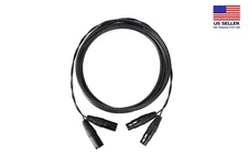 Canare MR202-2AT 2 Channel Balanced Studio Snake Cable, HIFI XLR Male to Female.