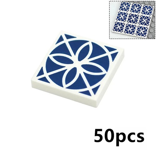 3068 Keramik glatt bedruckter Fliesenboden für LEGO Bausteine Ziegel Spielzeug zum Selbermachen - Bild 16 von 17