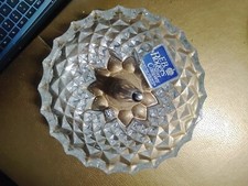 Heritage antique crystal/silver dish. fb rogers silver co great condition