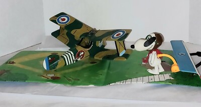 Skediddler & Snoopy's Sopwith Camel biplane with airfield complete