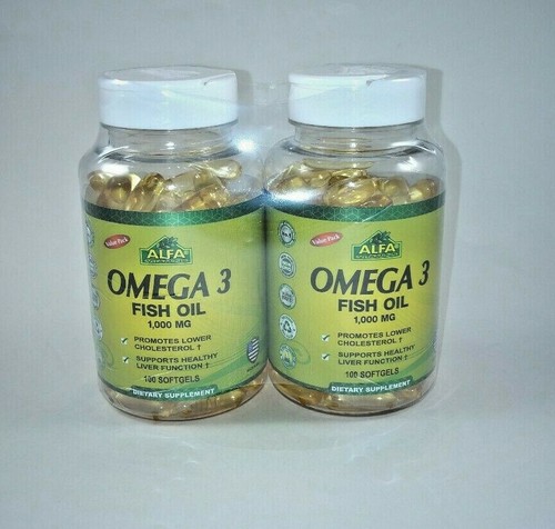 Buy Alfa Vitamins ,Omega 3 Fish Oil 200 Softgels Made in USA Free Shipping  Online in Vietnam. 114198142113