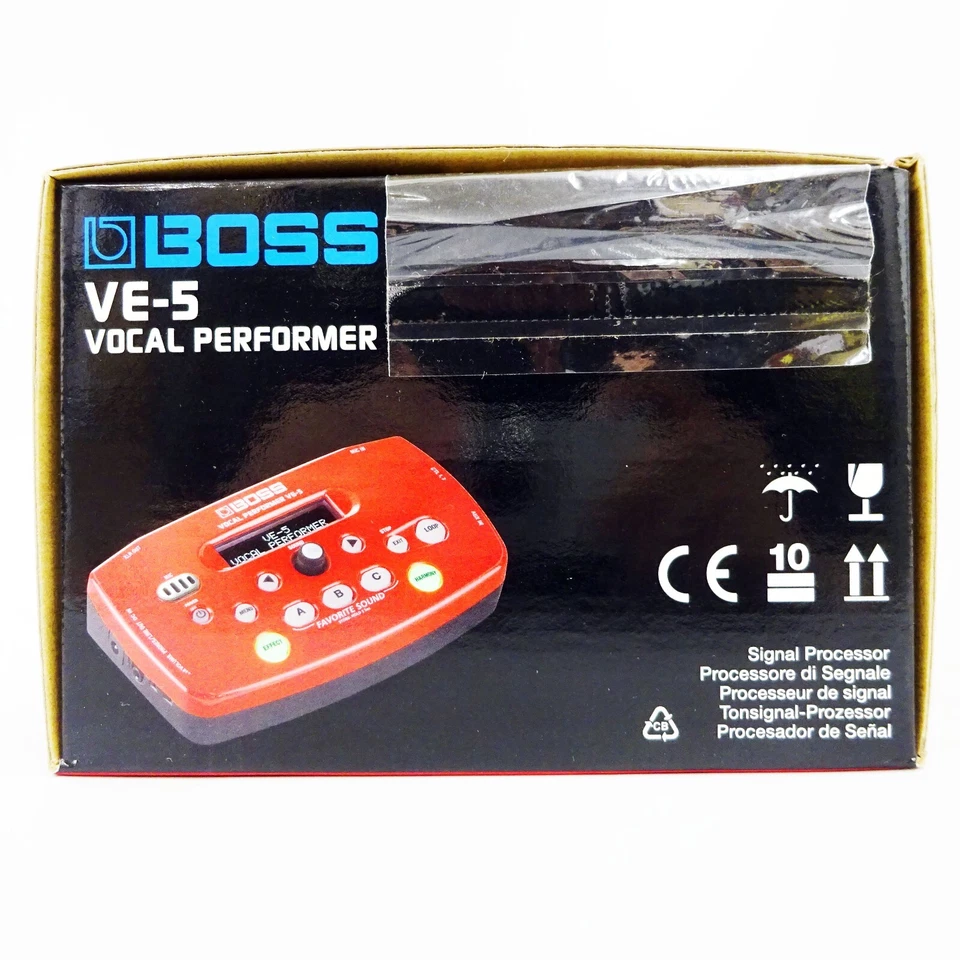 Boss VE-5-RD Vocal Performer Effects Processor Red Japan NEW - Image 2 of 4