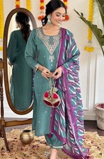 Pakistani Bollywood Salwar Indian Wear Kameez Designer Suit Wedding Gown Party