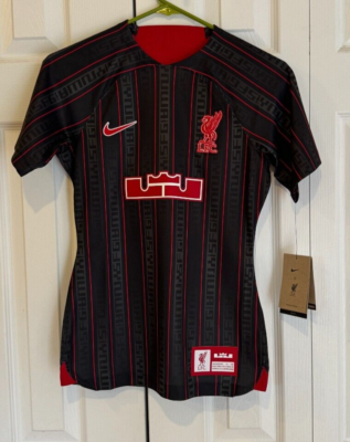 Nike Liverpool FC Lebron James Jersey Limited Edition Women's Size