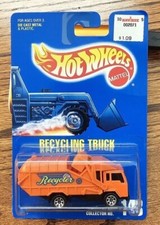 Hot Wheels 1991 - Recycling Truck - #2073 - No.143 - BW - Blue Card - NIP