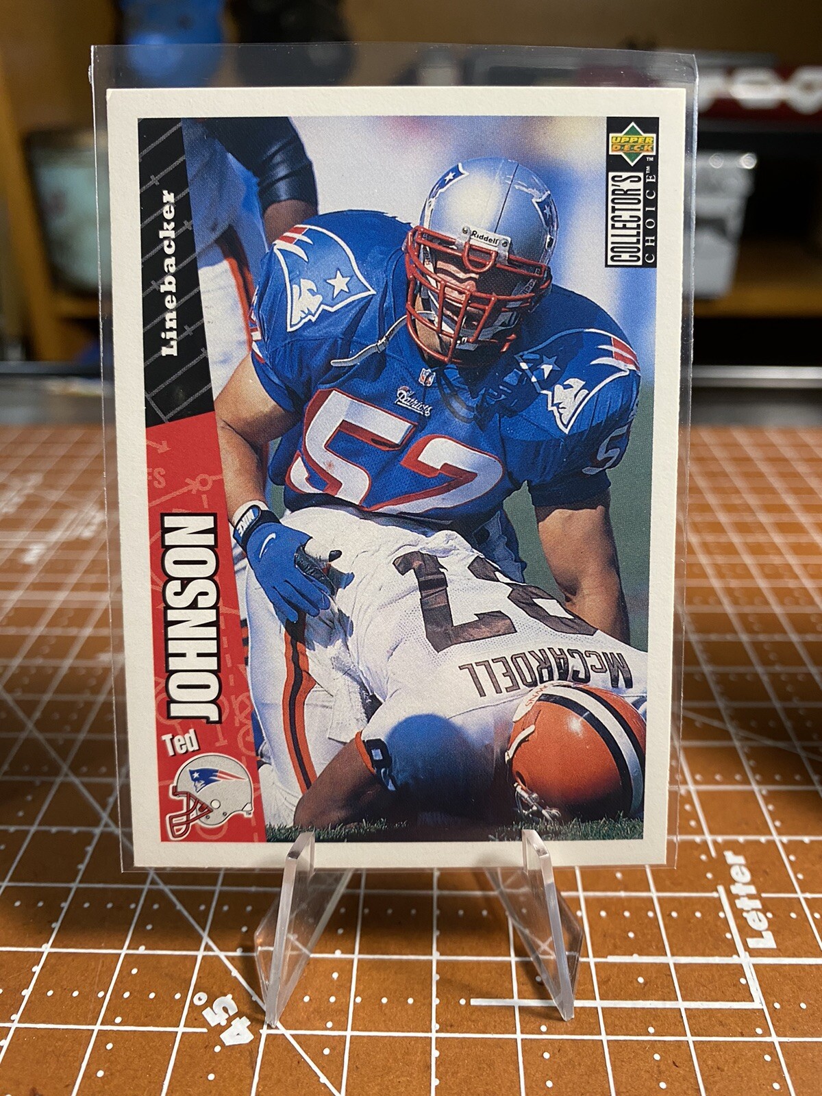 1996 Upper Deck Collector's Choice Ted Johnson #125 Rookie RC