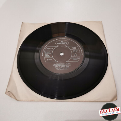 dee d jackson automatic lover 7'' vinyl record very good condition