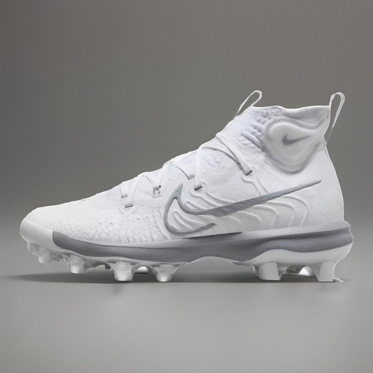 SIZE 11 - Nike Alpha Huarache NXT MCS White Gray Baseball Cleats