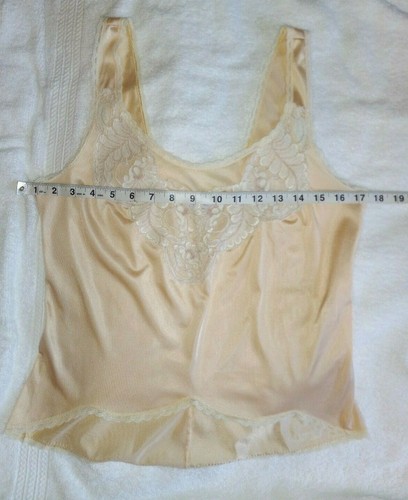 #066 Vintage Henson Kickernick Slip and Camisole Slip Set Size 34 - Picture 9 of 17