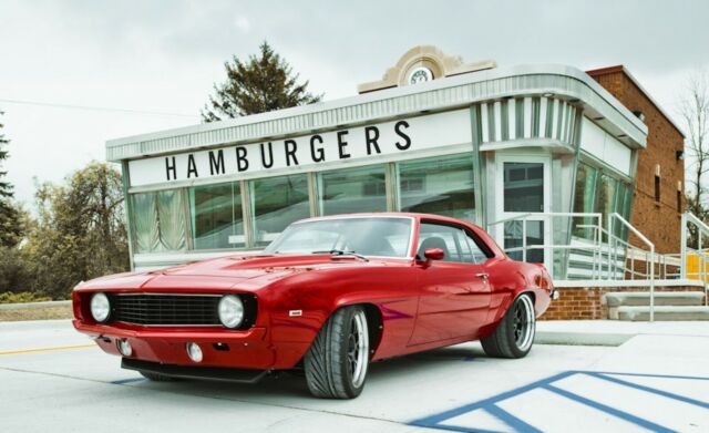 1969 Chevy Camaro Red POSTER 24 X 36 INCH SWEET LOOKING!