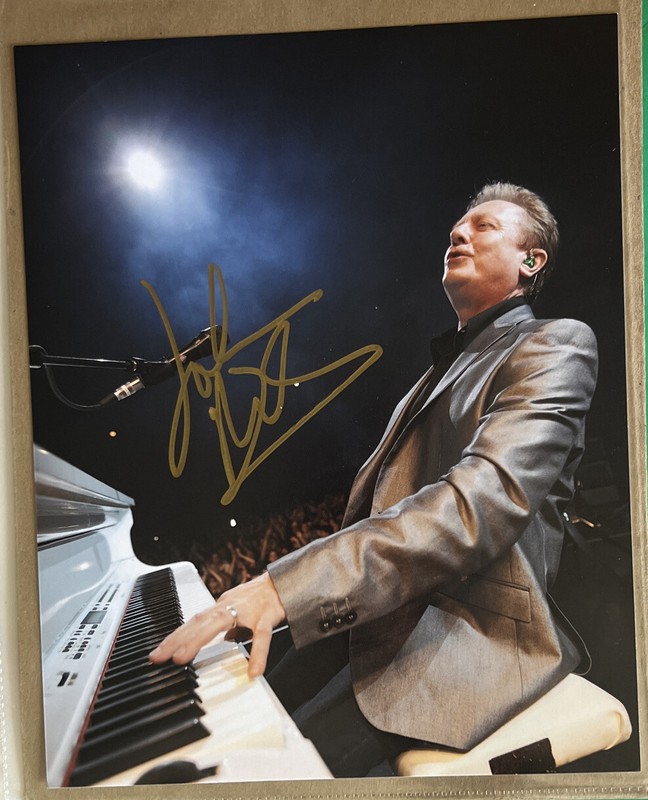 SIGNED PHOTO JOHN MILES AUTOGRAPHED UK PROGRESSIVE MUSIC AWARD RIP TINA TURNER