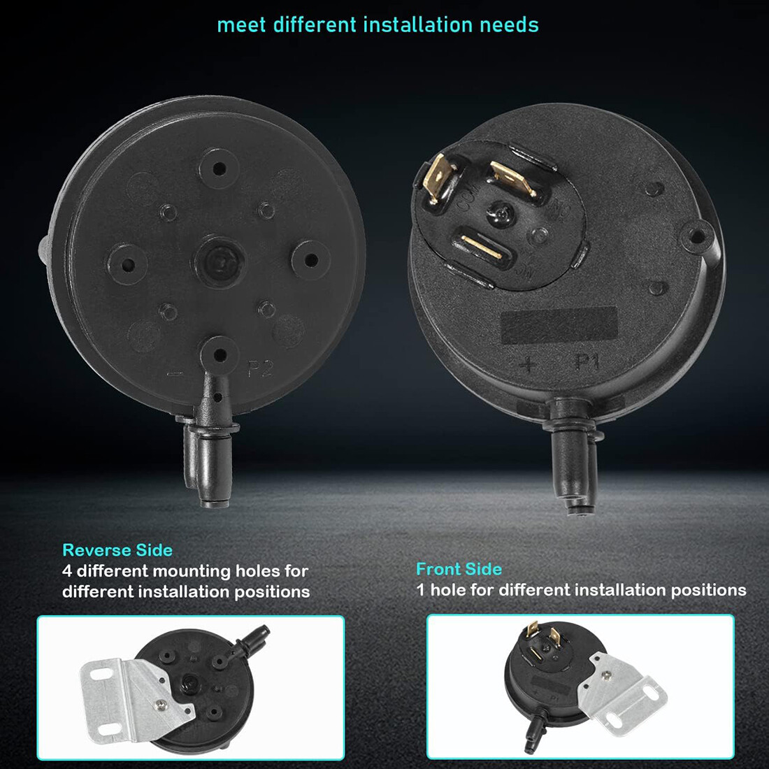 For Nordyne, Intertherm, Miller, Gibson Gas Furnace Air Pressure Switch 632444