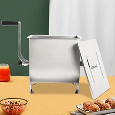 9kg/20lbs Meat Mixer Manual Stainless Steel Meat Mixing Machine Free Standing