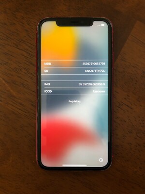 Apple iPhone 11 (PRODUCT)RED - 64GB (Unlocked) A2111 (CDMA + GSM