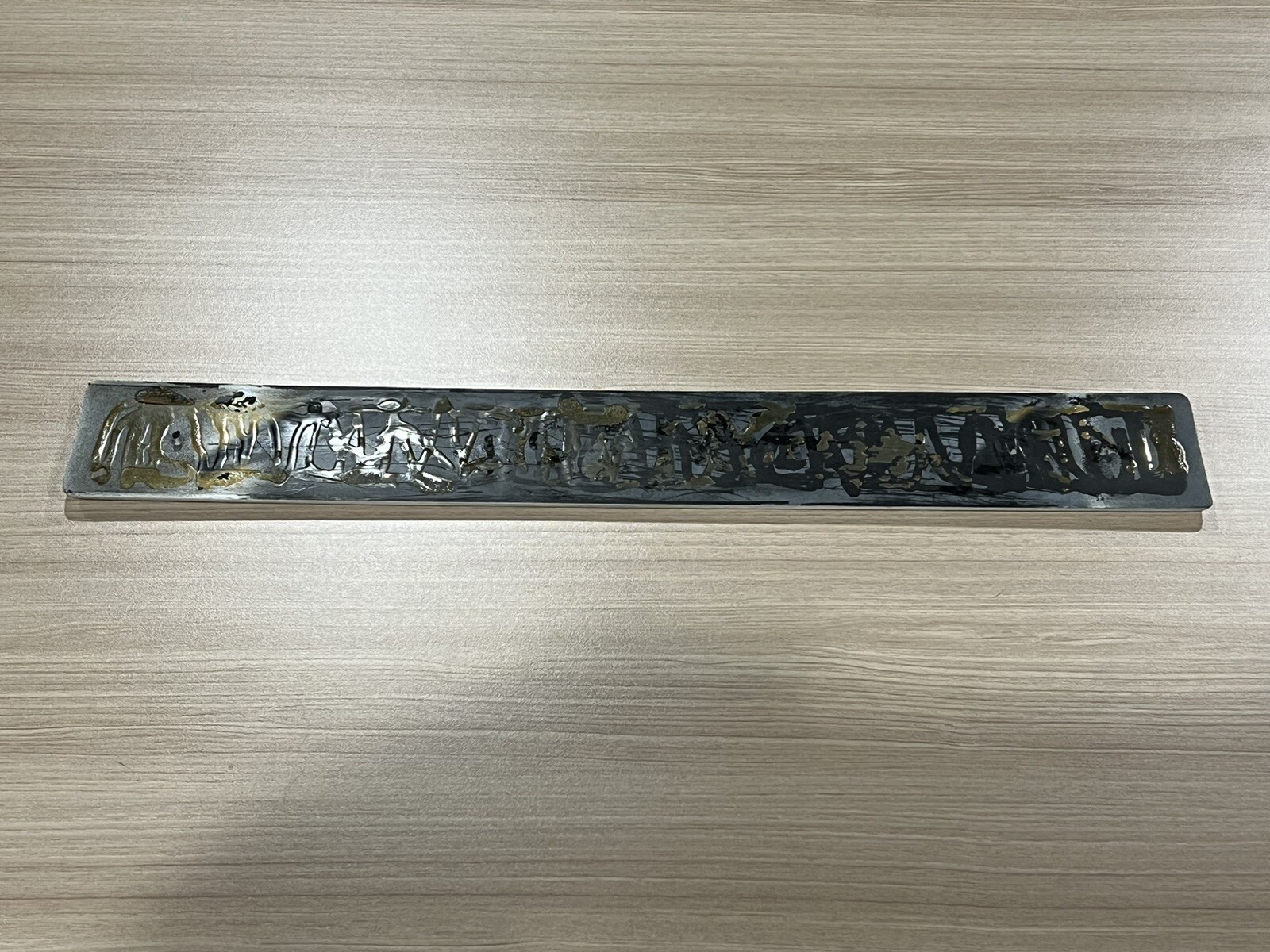 ASC McLaren Mustang Rear Bumper Logo Plate