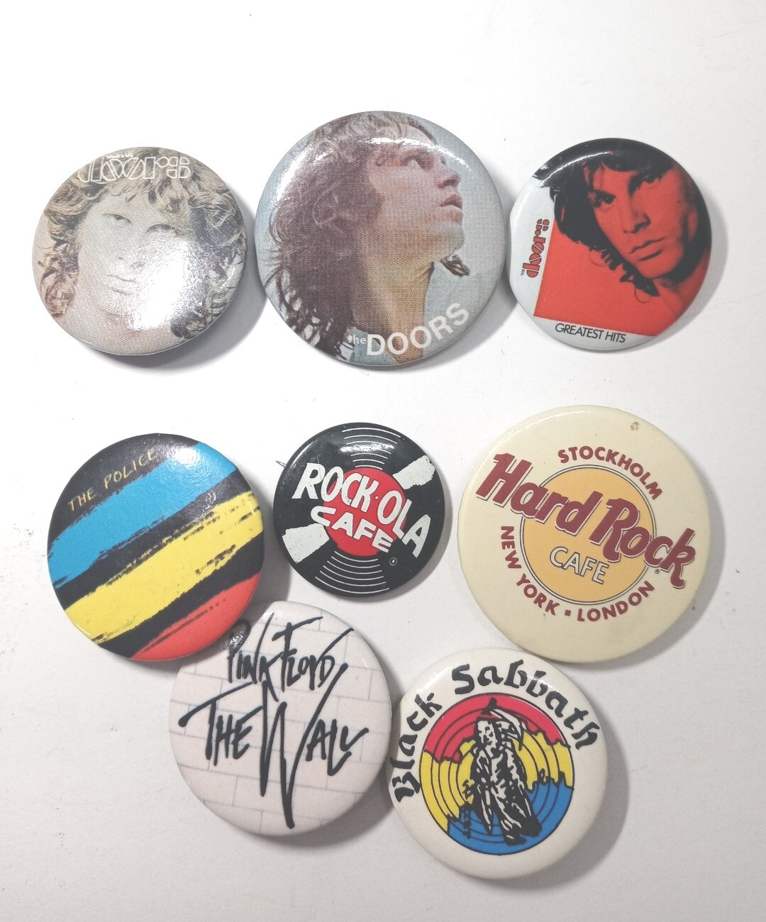 Lot Of Vintage Rock &amp; Metal Bands Pinback Buttons | eBay