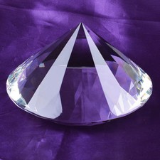 10pcsClear Crystal Diamond Paperweight Memory Keepsakes 50mm