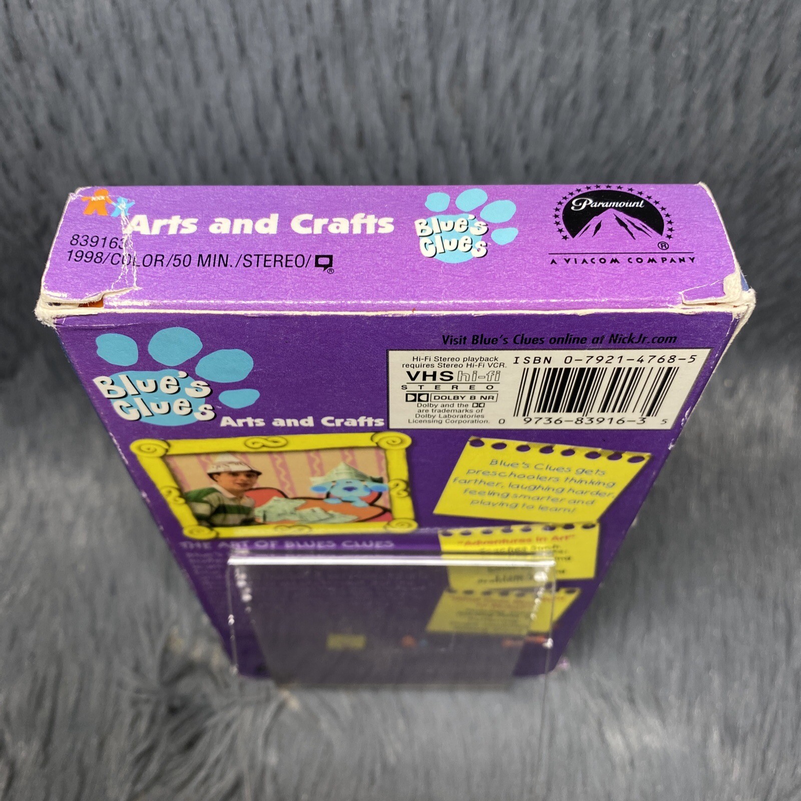Blues Clues Arts and Crafts VHS 1998 Nick Jr | Grelly USA
