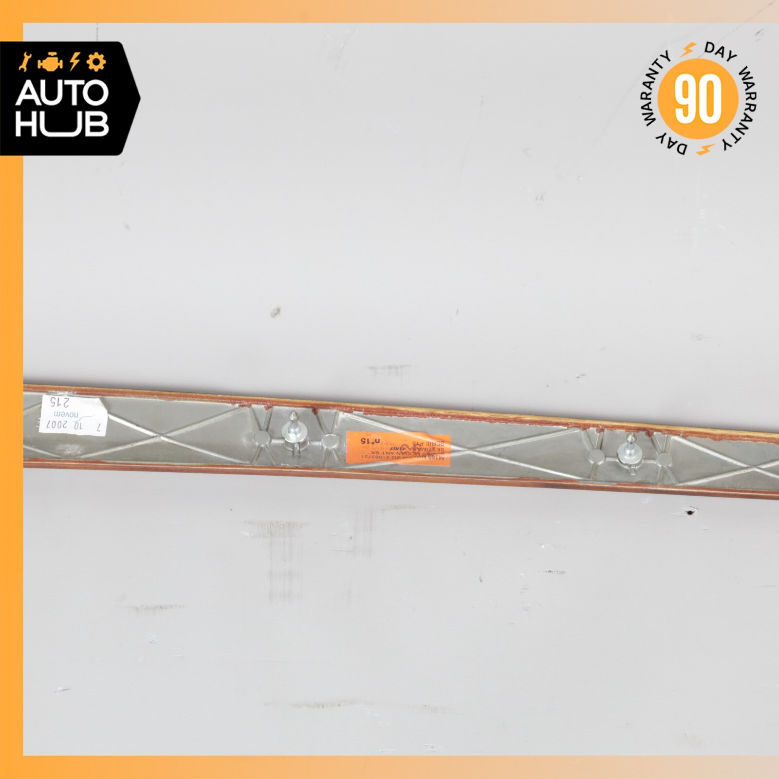 08-19 Maserati GranTurismo M145 Front Left Driver Side Door Panel Trim Wood OEM
