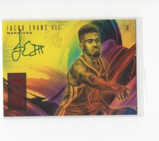 2018-19 Panini Court Kings Fresh Paint Ruby 79/99 Jacob Evans III Rookie Auto RC