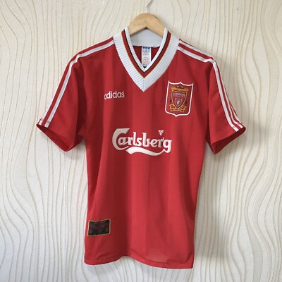 LIVERPOOL 1995 1996 HOME FOOTBALL SHIRT SOCCER JERSEY ADIDAS #2