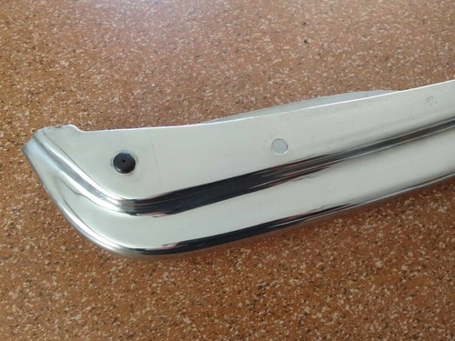 Mercedes W108 w109 Chrom Stoßstange Oberteil vorne rechts - Bild 9 von 11