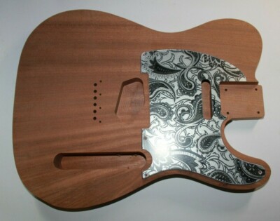 TMG Telly Body Korpus 2 x SC Sapeli Mahagoni Gitarrenbau made in Germany