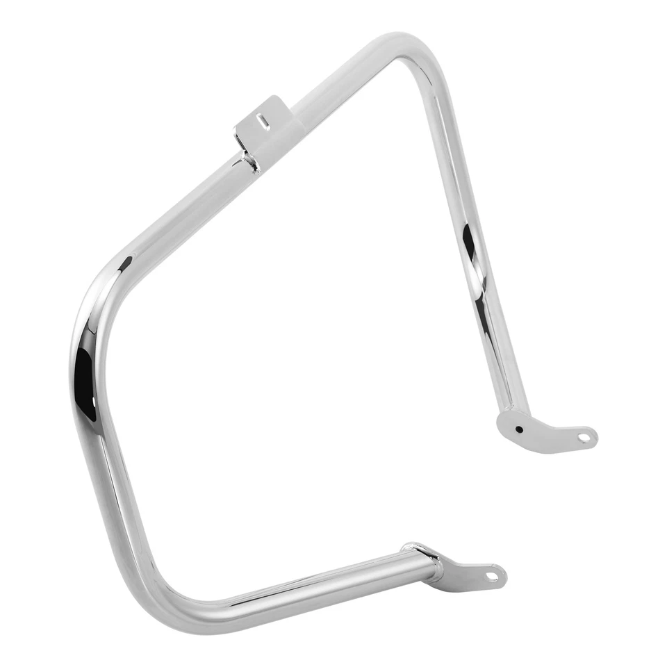 Chrome 1 1/4" Engine Guard Crash Bar Fit For Harley Softail Deluxe FLSTN 2005-17 - Image 4 of 4