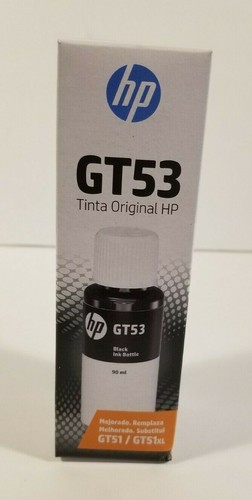 HP GT53 BLACK Ink Bottle Refill 90ml - Genuine OEM GT51/XL DeskJet 5800 -  NEW 192545527583 | eBay