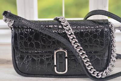 Marc Jacobs バック 3点 NEW Marc Jacobs J MARC $350 Leather Croc Print Mini 3 Way
