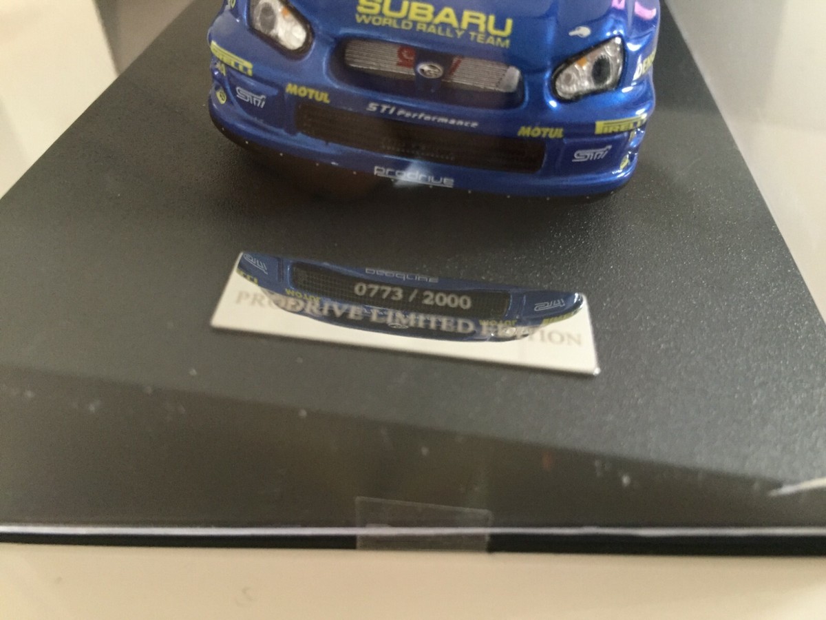 SUBARU Impreza WRC 1/43 ミニカー Subaru Impreza WRC 1/43 スケール 1/43 HPI RACING RALLY JAPAN