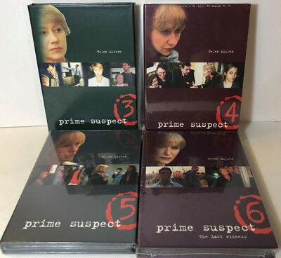 Prime Suspects DVD Season 3-6 Season VG Season 4-6 Sealed