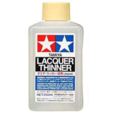 Lacquer Thinner - 250ml - Tamiya - 87077