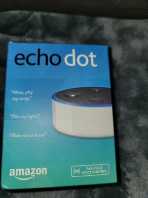 Amazon Echo Dot (2nd Generation) Smart Assistant - White