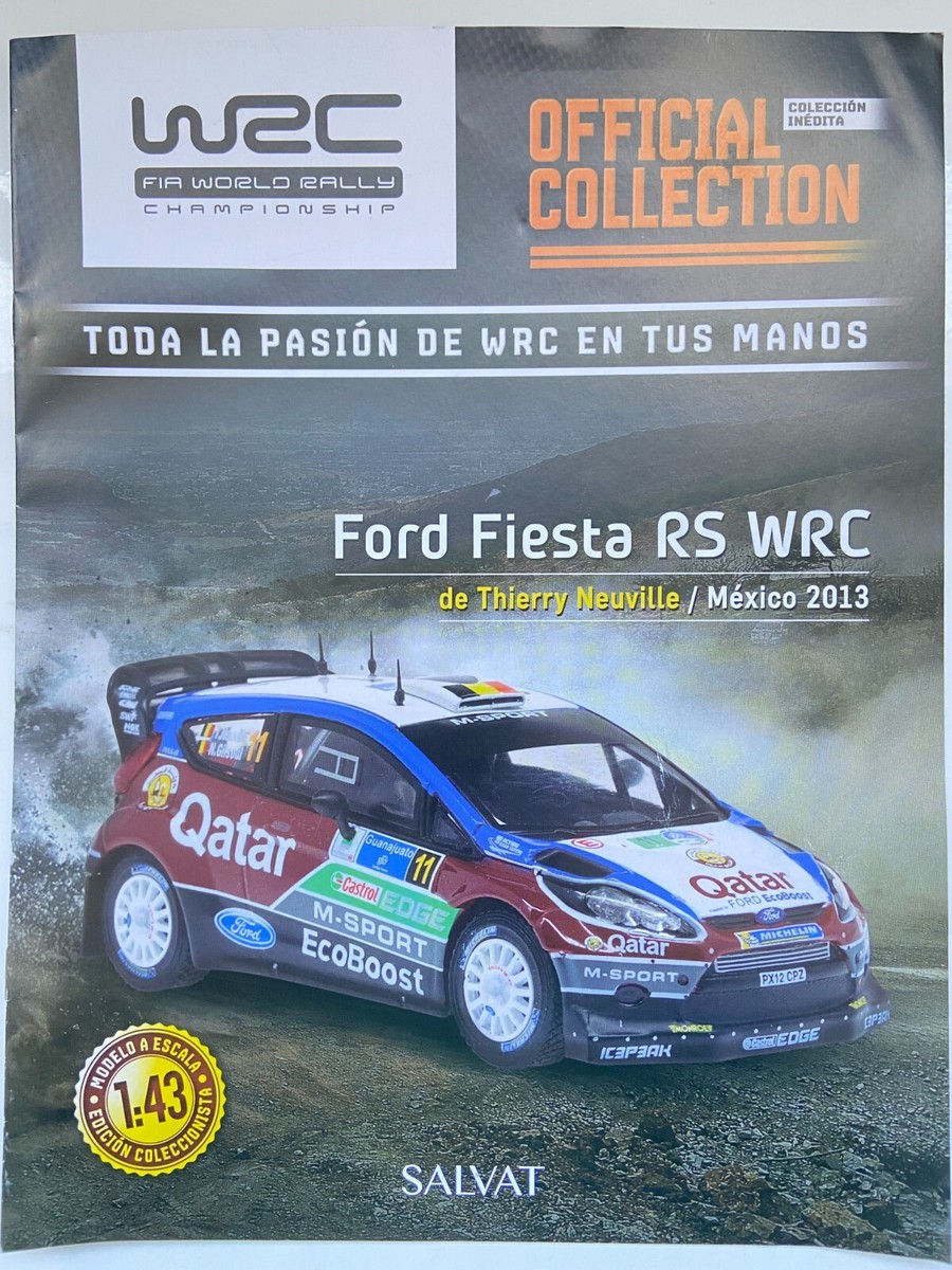 FORD FIESTA RS WRC 2013 T. NEUVILLE WRC RALLY CAR (SCALE 1/43) NEW