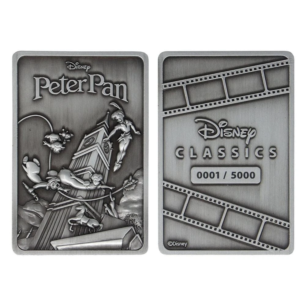 Lingote de metal Peter Pan Disney