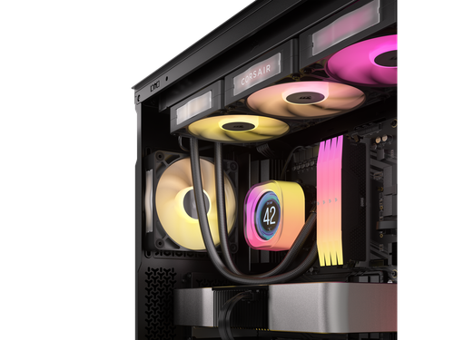 CORSAIR iCUE LINK RX120 MAX RGB 120mm PWM Thick Fan - Expansion Kit - High Stati - Bild 9 von 11